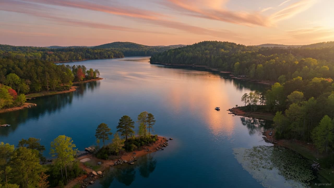 Amelia Lake, Virginia