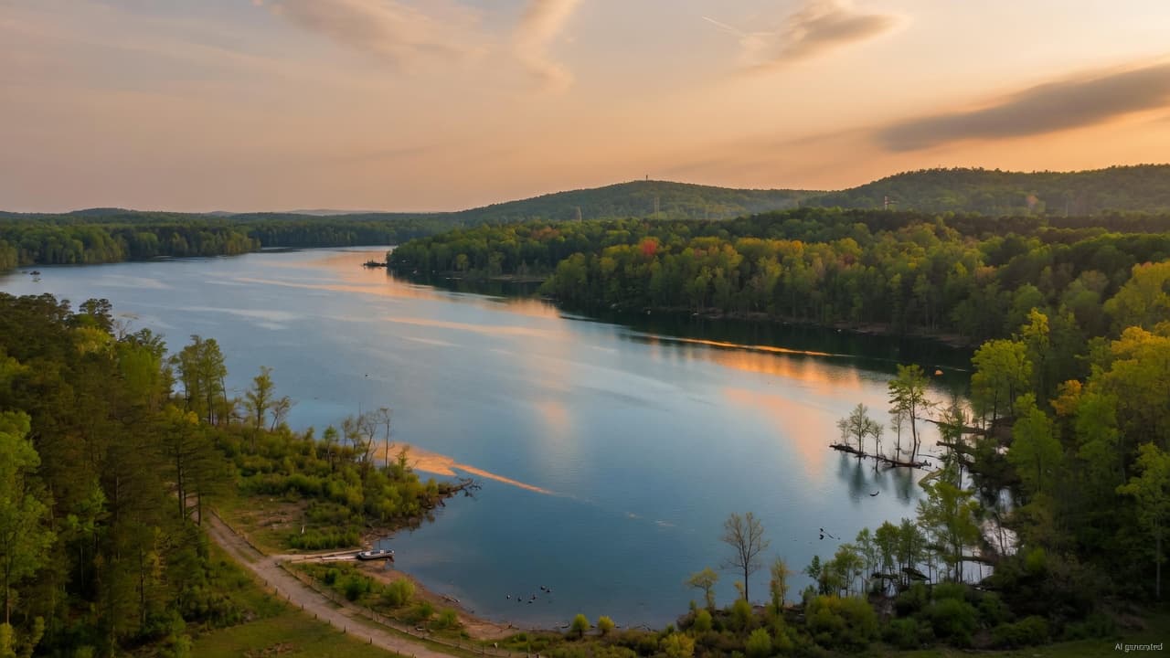 Graham-Mebane Lake, North Carolina