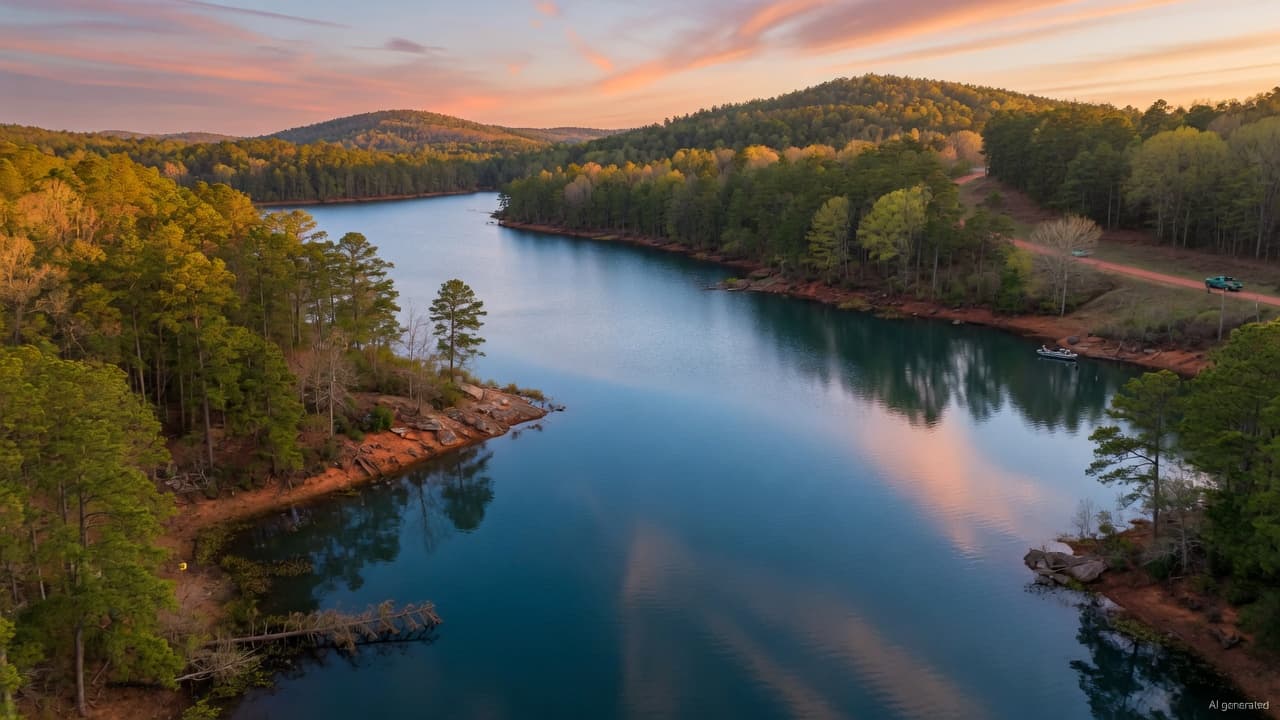 Lick Fork Lake, South Carolina