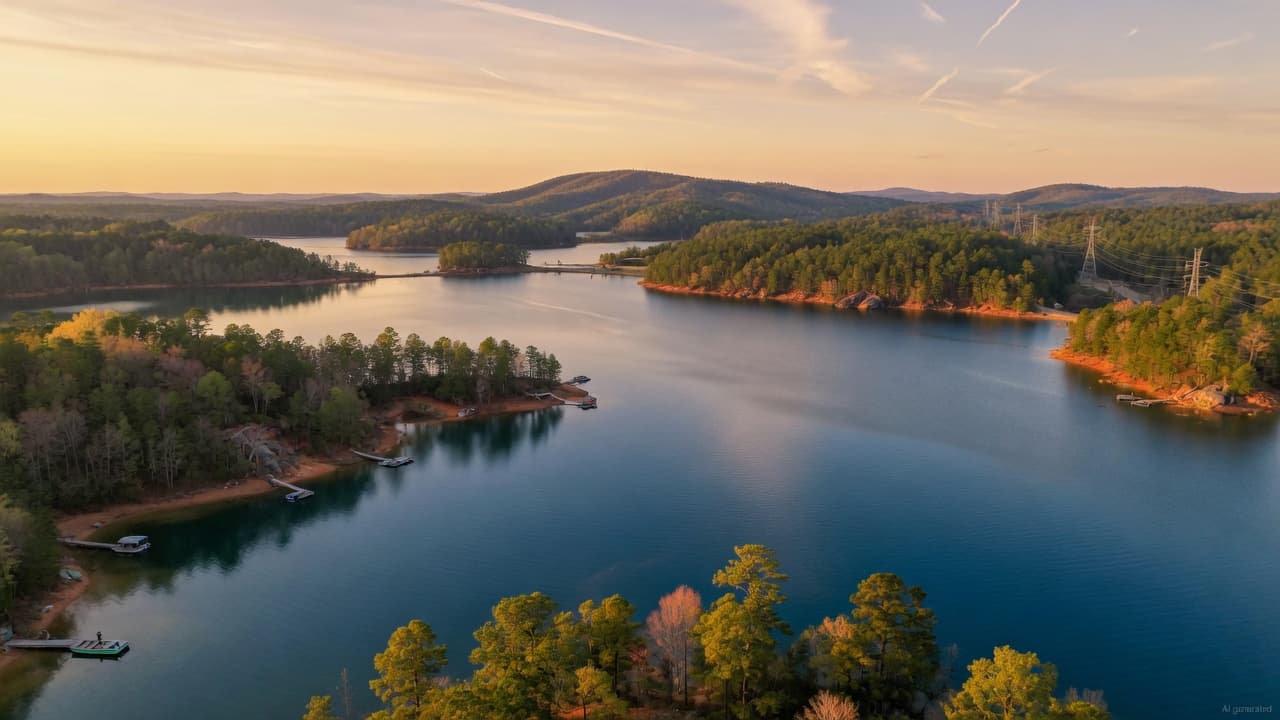 Lookout Shoals Lake, North Carolina