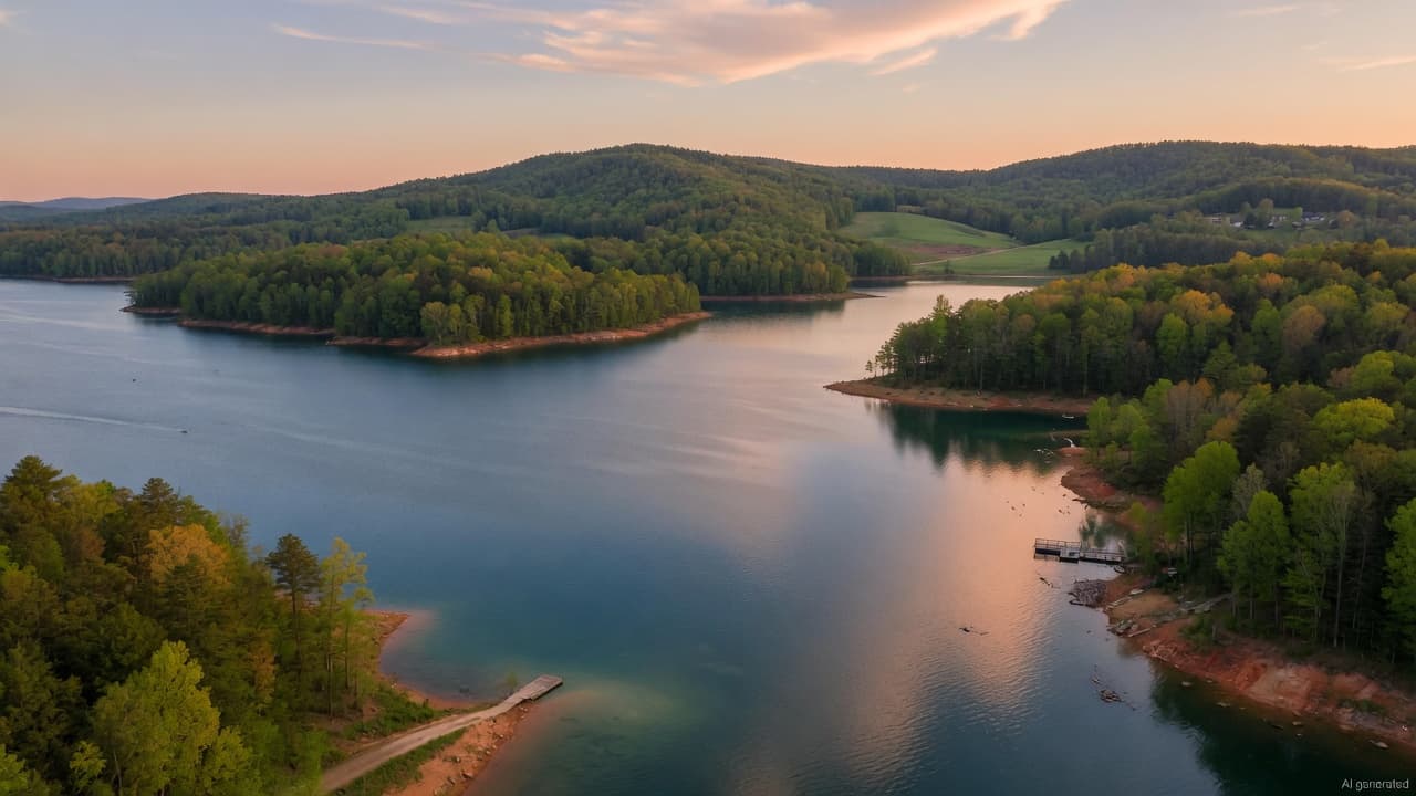 Mill Reservoir, Virginia