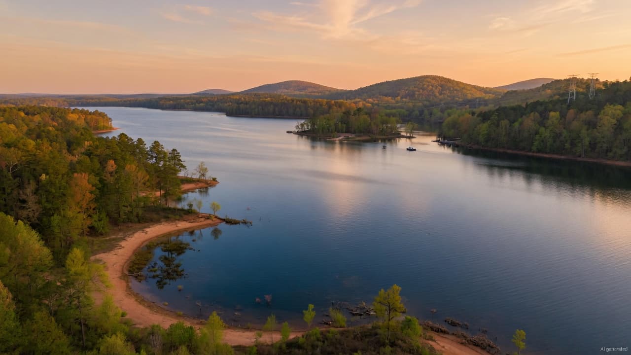 Roanoke Rapids Lake, North Carolina