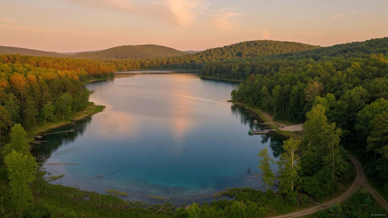 Thrasher Lake, Virginia