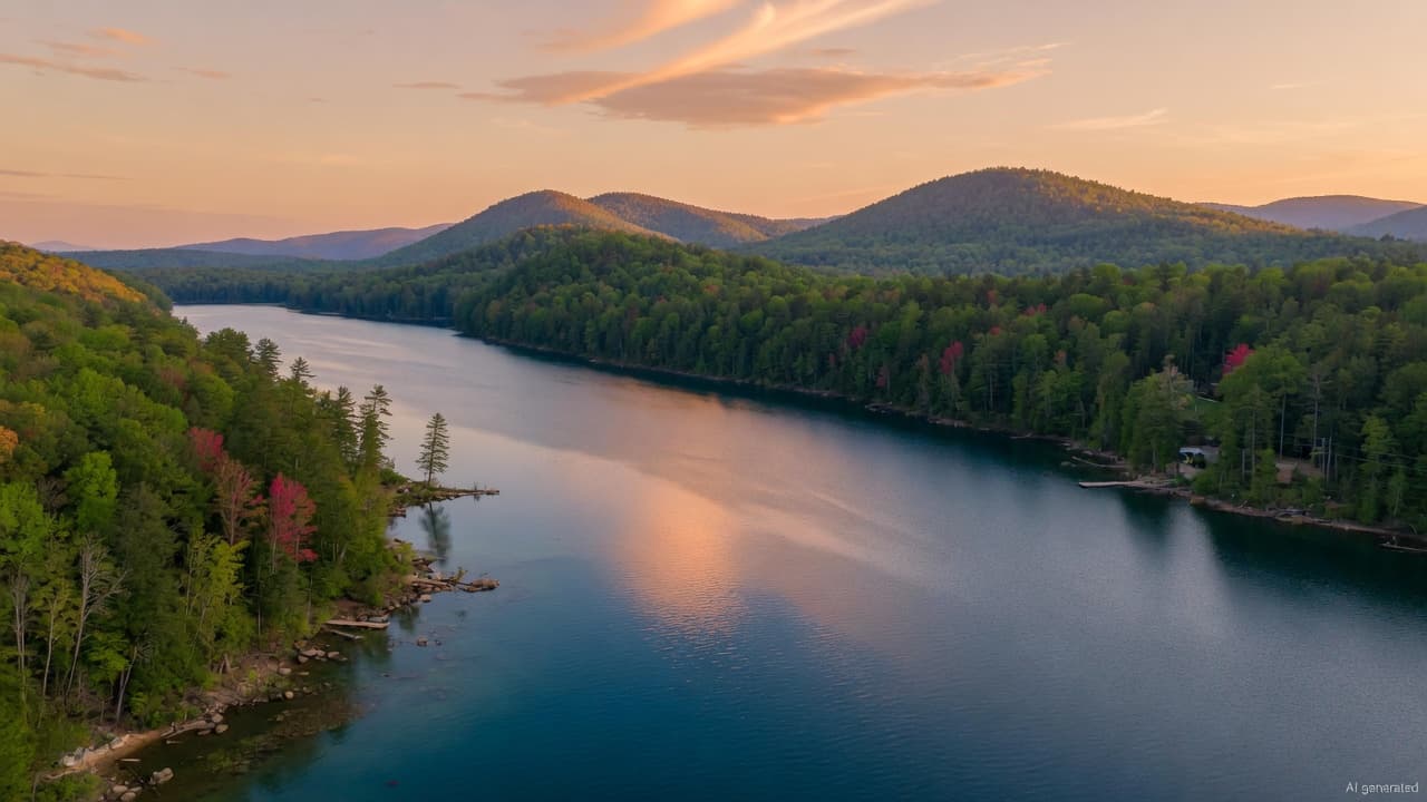 Wolf Creek Lake, North Carolina